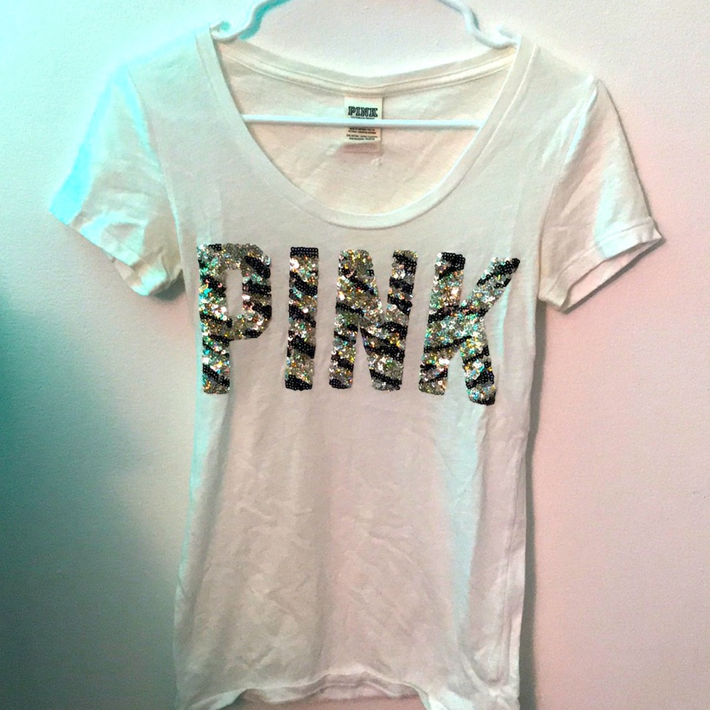 PINK Sequins T-shirt